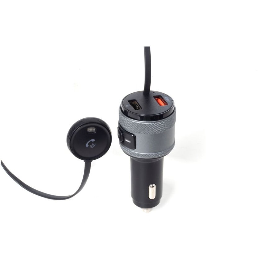 Microfono USB Per Stereo Con AUX 3.5mm - Trasmissione Wireless Musica E Chiamate Adattatore Bluetooth Auto - Foto 3