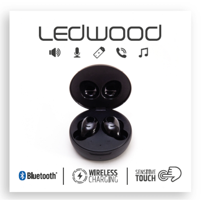 Auricolari TWS LEDWOOD bluetooth neri : Norauto.it