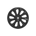 4 Copricerchi SPARCO nero 15''