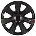 4 Copricerchi 4RACING VR Carbon 14'' nero