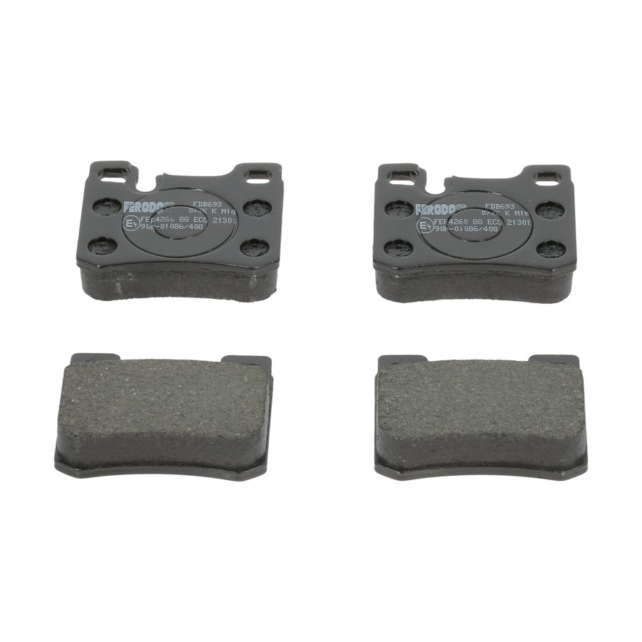 Kit di 4 pastiglie freno FERODO FDB1265