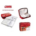 Kit pronto soccorso LAMPA per ciclisti e motociclisti omologato
