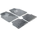 Set 4 tappeti universali NORAUTO in PVC cromati