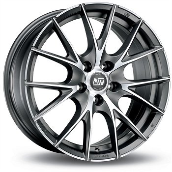 Cerchi in lega MSW 25 7x17 4x108 ET42