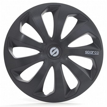4 Copricerchi SPARCO grigio 14''