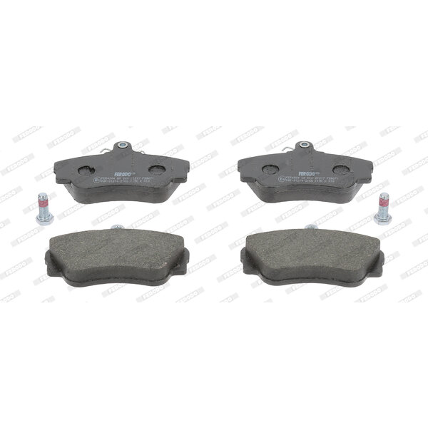 Ferodo FDB809M Kit Pastiglie Freno A Disco Premier, 4 Pezzi, Per Auto, Qualità OE