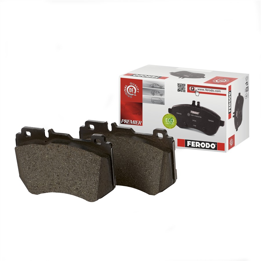 Ferodo Racing FRP3050H Pastiglie Freno Serie Racing - Compatibili Con Porsche 911 E Carrera GT (Lista Modelli Inclusa)